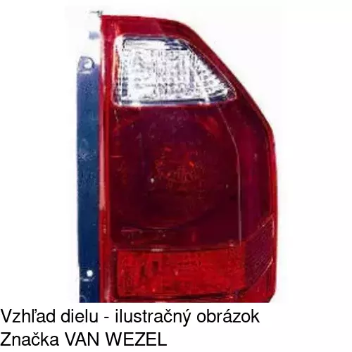 Zadné svetlo 527588-E /POLCAR/ - obr. 1