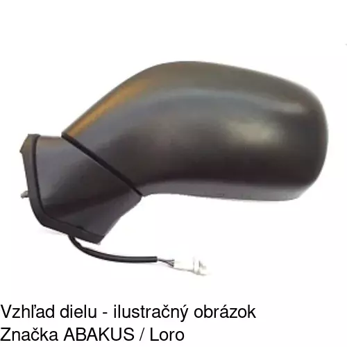 Vonkajšie zrkadlo 5503515M /POLCAR/ - obr. 1