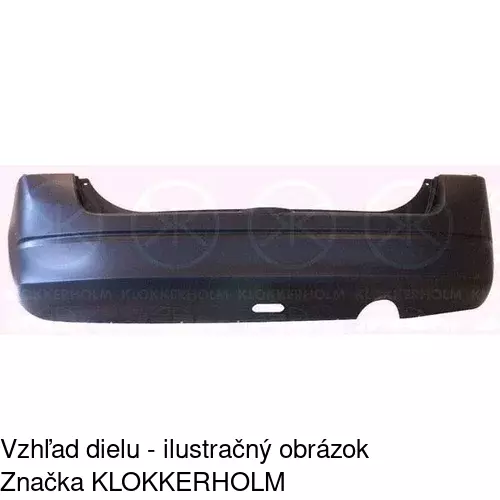 Zadný nárazník POLCAR 550396