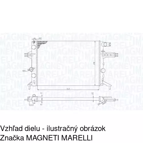 Chladiče vody 5508081X /POLCAR/ - obr. 4