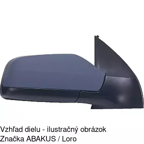 Vonkajšie zrkadlo 5508515E /POLCAR/ - obr. 4