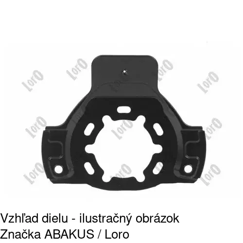 Brzdovy štít 5508OT10 /POLCAR/ - obr. 2