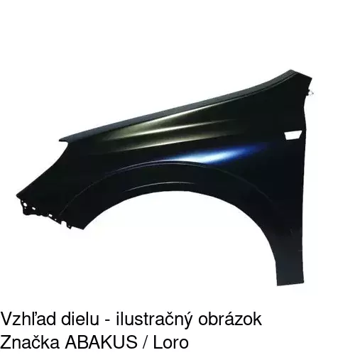 Predný blatník 550901 /POLCAR/ - obr. 1