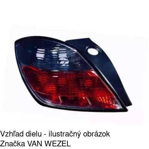 Zadné svetlo 5509871E /POLCAR/ - obr. 2