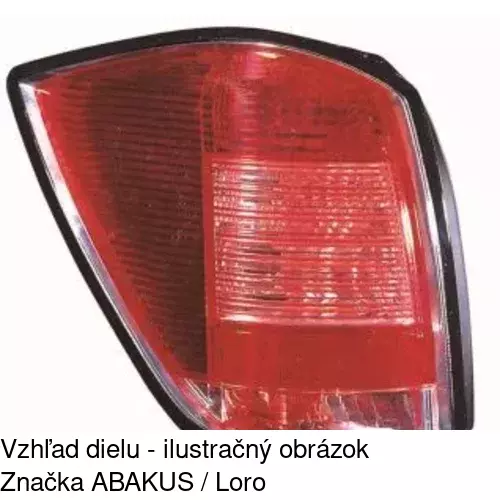 Zadné svetlo 5509873E /POLCAR/ - obr. 3