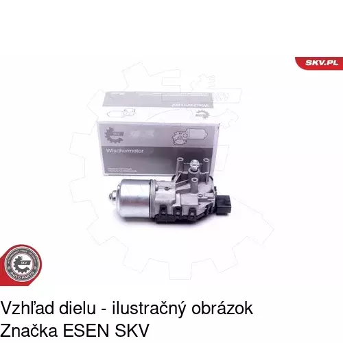 Motorček stieračov 5509SWP1 /POLCAR/ - obr. 5