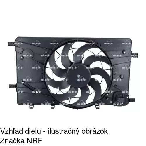 Ventilátory chladičov 551123W6 /POLCAR/ - obr. 1