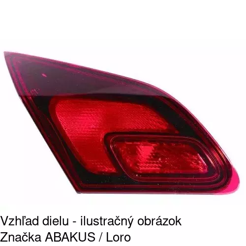 Zadné svetlo 5511874E /POLCAR/ - obr. 4