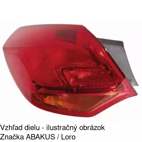 Zadné svetlo 5511880E /POLCAR/ - obr. 4
