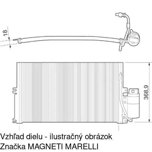 Chladiče klimatizácie POLCAR 5517K8C1S