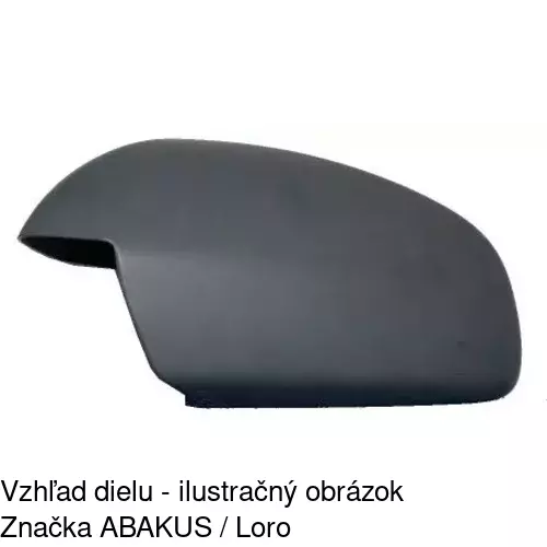 Rám vonkajšieho zrkadla 551855PM /POLCAR/ - obr. 1