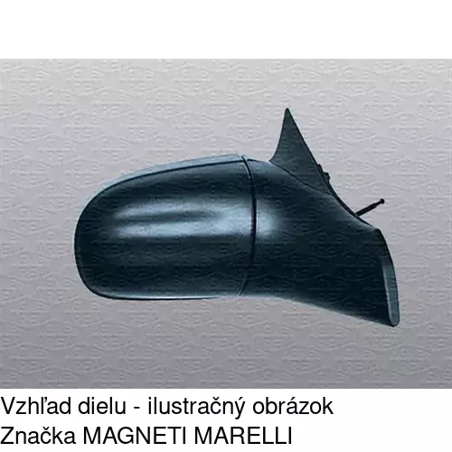 Vonkajšie zrkadlo 5555511M /POLCAR/ - obr. 2