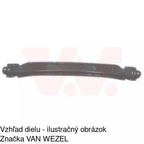 Výstuha nárazníka POLCAR 555596-3