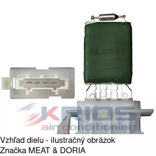 Ovládače klimatizácie 5555KST1X /POLCAR/ - obr. 3