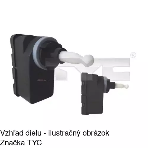 Motorček reflektora 555610-9 /POLCAR/