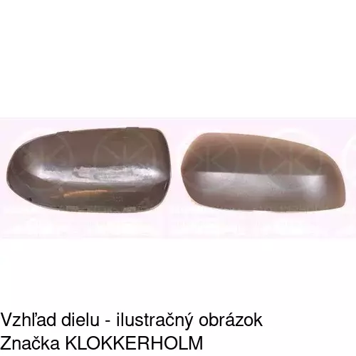 Rám vonkajšieho zrkadla 555655TM /POLCAR/ - obr. 2