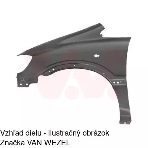 Predný blatník 556002 /POLCAR/ - obr. 1