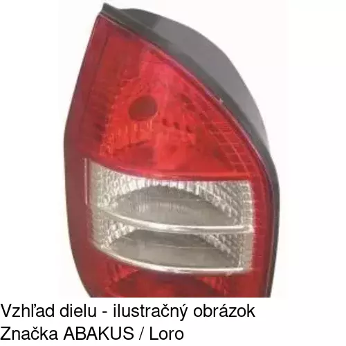 Zadné svetlo 5560882E /POLCAR/ - obr. 3
