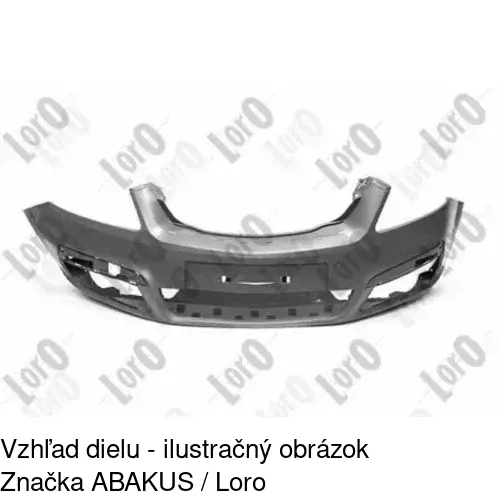 Predný nárazník 556107 /POLCAR/ - obr. 1