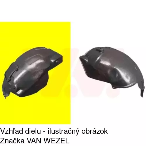 Podblatník (plast) 5561FL1T /POLCAR/ - obr. 1