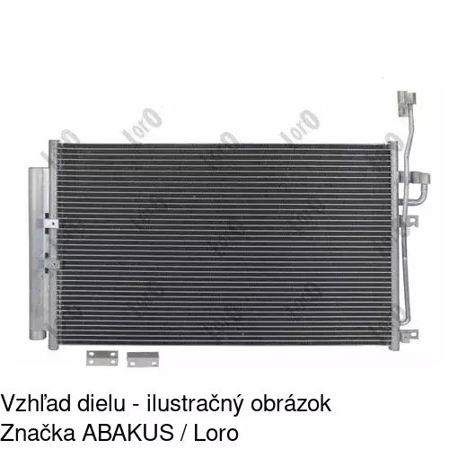 Chladiče klimatizácie 5565K8C3 /POLCAR/ - obr. 3