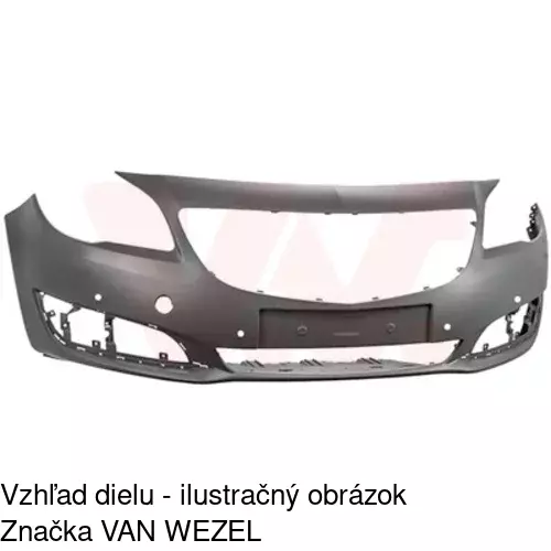 Predný nárazník 55D107-1 /POLCAR/ - obr. 1