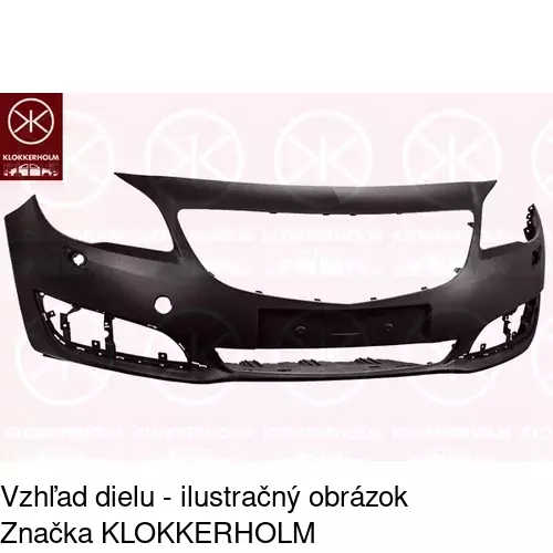 Predný nárazník 55D107-2 /POLCAR/ - obr. 1