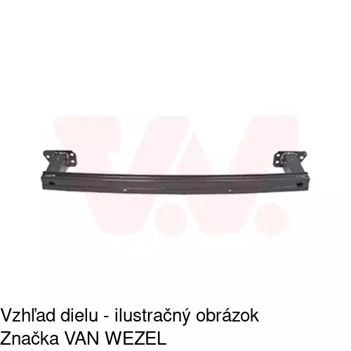 Výstuha nárazníka 55L107-3 /POLCAR/