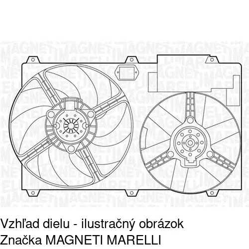 Ventilátory chladičov 570223W6 /POLCAR/ - obr. 3