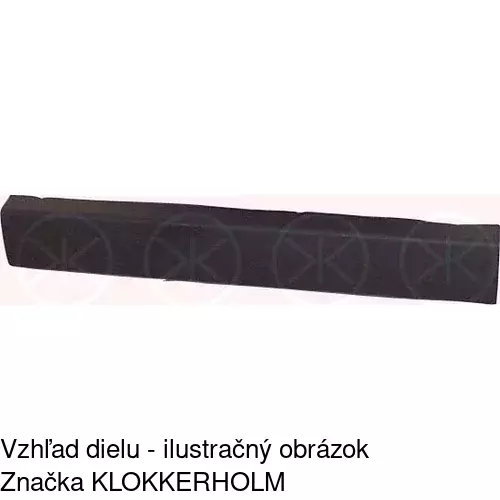 Lišta zadných dverí POLCAR 570295-2