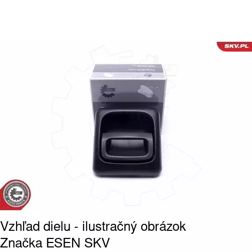 Vnútorná kľučka 5703Z-43 /POLCAR/ - obr. 1