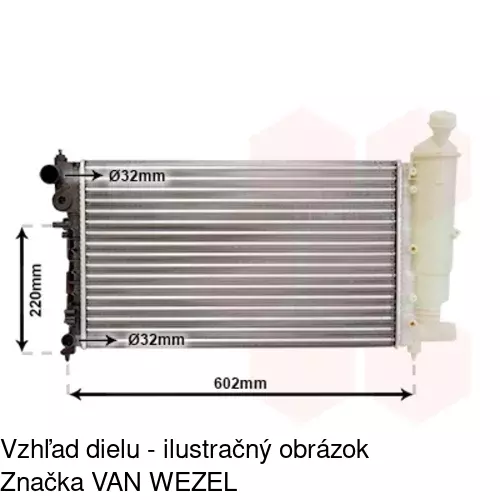 Chladiče vody 5706087X /POLCAR/ - obr. 4