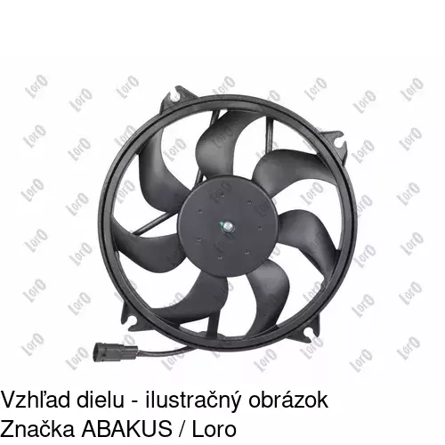 Ventilátory chladičov 571023W3 /POLCAR/ - obr. 3