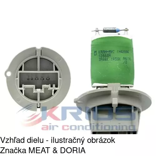 Ovládače klimatizácie 5710KST2X /POLCAR/ - obr. 1