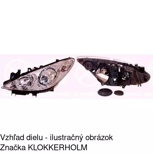 Hlavný reflektor POLCAR 5711091U