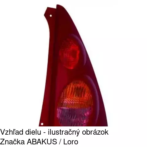 Zadné svetlo 5716880E /POLCAR/ - obr. 3
