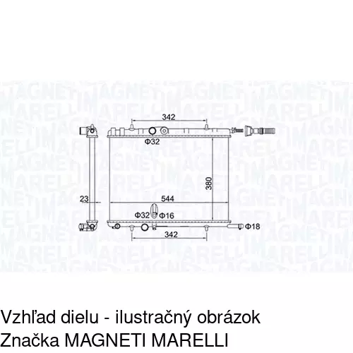 Chladiče vody 572308A7 /POLCAR/ - obr. 3