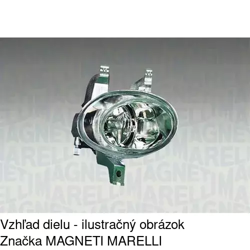 Hmlové svetlo - predné 5723301E /POLCAR/ - obr. 3