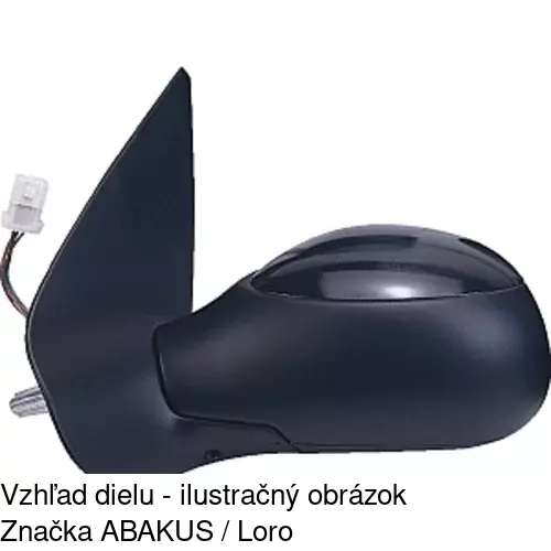 Vonkajšie zrkadlo 5723524E /POLCAR/ - obr. 4