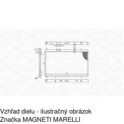 Chladiče vody POLCAR 574808-4