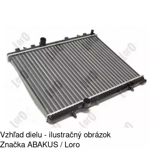 Chladiče vody 574808-5 /POLCAR/ - obr. 2