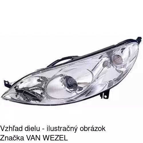 Hlavný reflektor 574809-E /POLCAR/ - obr. 4