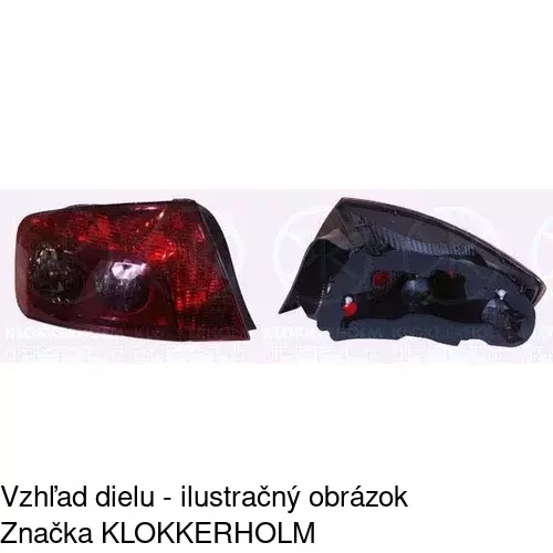 Zadné svetlo 574887-E /POLCAR/ - obr. 1