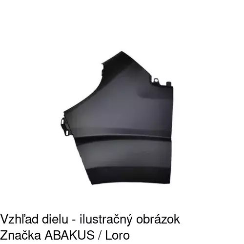 Predný blatník 577001 /POLCAR/ - obr. 2