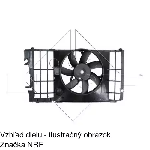 Ventilátor bez krytu / podpery 579023U1 /POLCAR/ - obr. 5