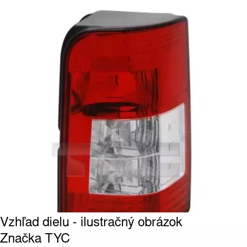 Zadné svetlo POLCAR 5791881S