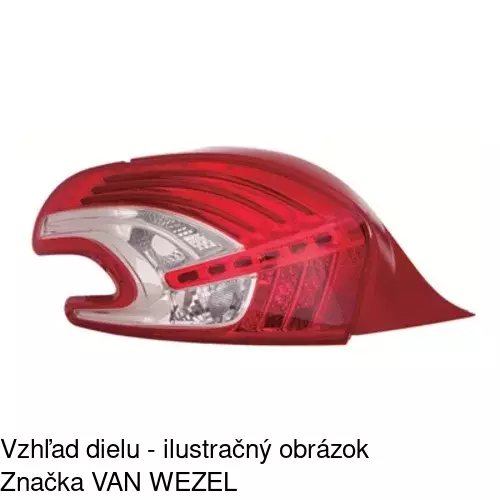 Zadné svetlo 57B187-E /POLCAR/ - obr. 4