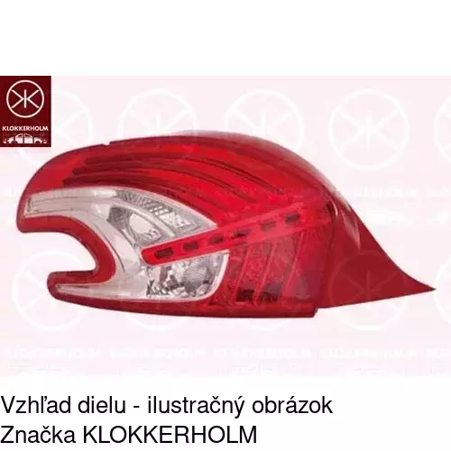 Zadné svetlo POLCAR 57B188-E