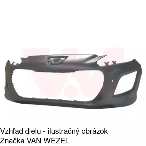 Predný nárazník 57C107-1 /POLCAR/ - obr. 1