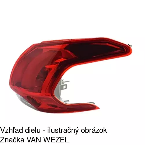 Zadné svetlo 57L188-V /POLCAR/ - obr. 2